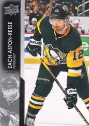 2021-22 Upper Deck Base Set Zach Aston-Reese #386 card