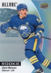 2023-24 Upper Deck Allure Base Set Zach Benson #115 card
