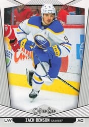 2024-25 O-Pee-Chee Base Set Zach Benson #358 card
