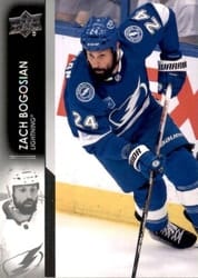 2021-22 Upper Deck Base Set Zach Bogosian #637 card