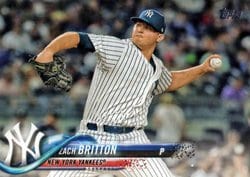 2018 Topps Update Base Set Zach Britton #US131 card