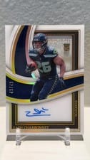 2023 Panini Immaculate Collection Immaculate Rookie Shadowbox Signatures Zach Charbonnet #19 card