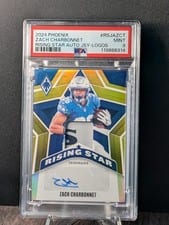 2024 Panini Phoenix Rising Star Autographs Jersey Zach Charbonnet #RSJA-ZCT card