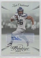 2024 Panini Prestige Xtra Points Signatures Premium Zach Charbonnet #267 card