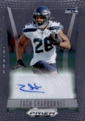 2024 Panini Prizm Deca Signatures Zach Charbonnet #S-ZCT card
