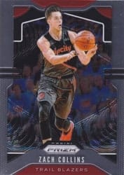 2019-20 Panini Prizm Base Set Zach Collins #116 card