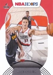 2020-21 Hoops Base Set Zach Collins #3 card