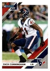 2019 Donruss Base Set Zach Cunningham #111 card