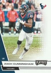 2020 Panini Playoff Base Set Zach Cunningham #55 card