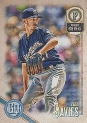 2018 Topps Gypsy Queen Base Set Zach Davies #11 card