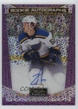 2024-25 O-Pee-Chee Platinum Rookie Autographs Zach Dean #R-ZD card