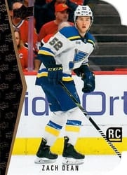 2024-25 Upper Deck 1994-95 Rookie Tribute Die Cuts Zach Dean #RDT-20 card