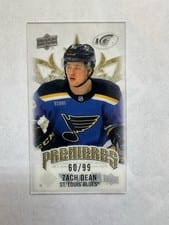 2024-25 Upper Deck Ice Ice Premieres Minis Zach Dean #MP-ZD card