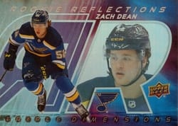 2024-25 Upper Deck Rookie Reflections Zach Dean #RR-7 card