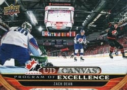 2024-25 Upper Deck UD Canvas Zach Dean #C265 card
