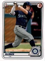 2020 Bowman Draft Base Set Zach DeLoach #BD-28 card