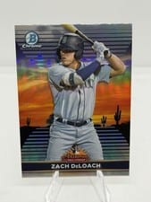 2022 Bowman Chrome 2021 AFL Fall Stars Zach DeLoach #AFLS-6 card