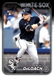 2024 Topps Update Base Set Zach DeLoach #US320 card