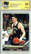 2023-24 Bowman U Now Base Set Zach Edey #6 card