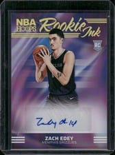2024-25 Hoops Rookie Ink Zach Edey #RI-EDY card