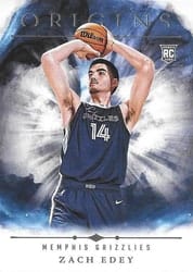 2024-25 Panini Origins Base Set Zach Edey #100 card