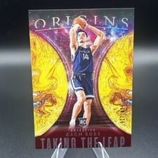 2024-25 Panini Origins Taking the Leap Set Zach Edey #24 card