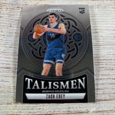 2024-25 Panini Prizm Talismen Zach Edey #21 card
