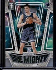 2024-25 Panini Totally Certified The Mighty Zach Edey #11 card