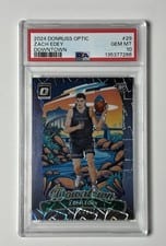 2024 Panini Donruss Optic Downtown Zach Edey #29 card