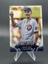 2024 Topps Update First Pitch Zach Edey #FP-10 card