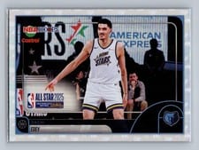 2025 Topps NBA Hoops Zach Edey Green Hoops #296 card