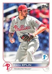 2022 Topps 1st Edition Base Set Zach Eflin #179 card