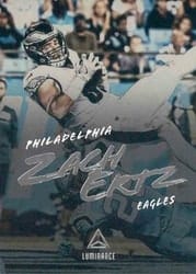 2018 Panini Luminance Base Set Zach Ertz #43 card