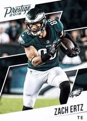 2018 Panini Prestige Base Set Zach Ertz #49 card