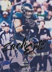 2019 Panini Luminance Base Set Zach Ertz #68 card