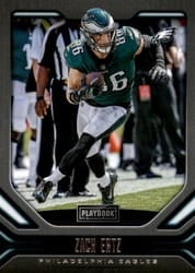 2019 Panini Playbook Base Set Zach Ertz #56 card