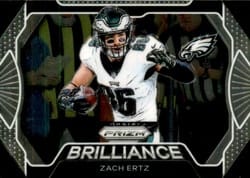 2019 Panini Prizm Brilliance Zach Ertz #8 card