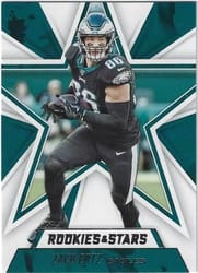 2020 Panini Rookies & Stars Base Set Zach Ertz #56 card