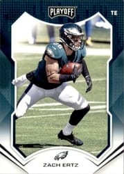 2021 Panini Playoff Base Set Zach Ertz #115 card