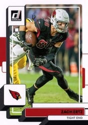 2022 Donruss Base Set Zach Ertz #3 card