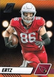 2023 Panini Zenith Base Set Zach Ertz #3 card