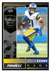 2024 Panini Encore Base Set Zach Evans #117 card
