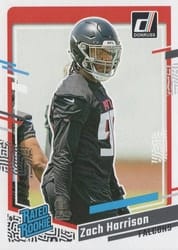 2023 Donruss Base Set Zach Harrison #306 card