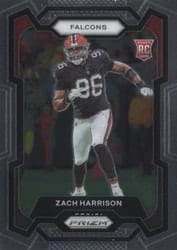 2023 Panini Prizm Base Set Zach Harrison #306 card