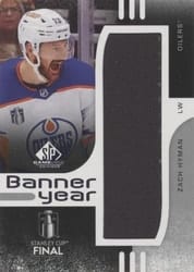 2024-25 SP Game Used 2024 Stanley Cup Finals Banner Year Relics Zach Hyman #BYSC-ZH card