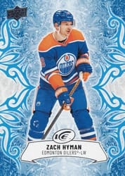 2024-25 Upper Deck Ice Base Set Zach Hyman #57 card