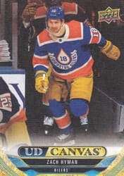 2024-25 Upper Deck UD Canvas Zach Hyman #C-36 card
