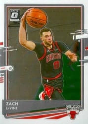 2020-21 Donruss Optic Base Set Zach LaVine #116 card