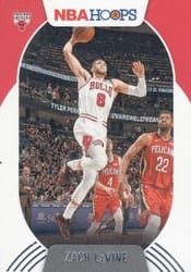 2020-21 Hoops Base Set Zach LaVine #196 card