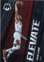 2020-21 Panini Mosaic Elevate Zach LaVine #1 card